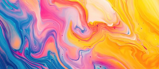 Abstract acrylic background with marble effect Textured paint strokes on paper create a unique wallpaper suitable for web and game design Macro view of artistic hand painted canvas Surreal smear d