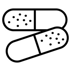 Placebo Pill Icon