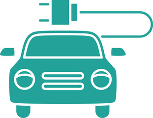 Electric Vehicle Icon