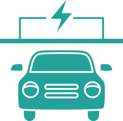 Electric Vehicle Icon