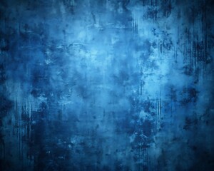 Obraz premium Blue grunge background, Wallpaper, Photo or Texture for post banner. Ai Gegerated