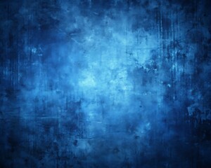 Obraz premium Blue grunge background, Wallpaper, Photo or Texture for post banner. Ai Gegerated