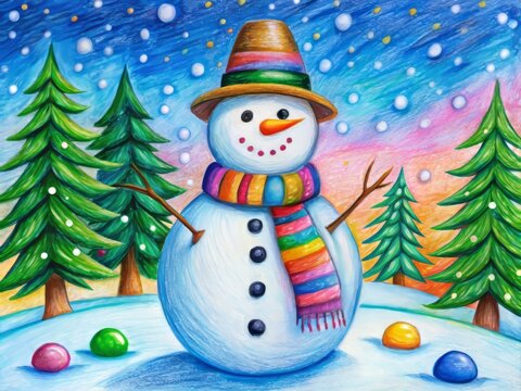 Get inspired with creative snowman drawing ideas for winter art and holiday decor, suitable for kids and adults
