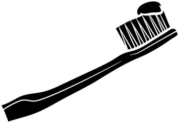 hygiene illustration paste silhouette dental logo toothbrush icon oral outline care toothpaste brush health tooth clean mouth teeth dentist shape and vector graphic background