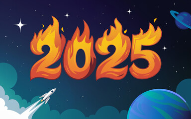 Fototapeta premium fire 2025