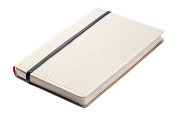 red book isolated on Editable transparent Background