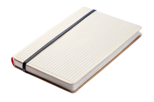 red book isolated on Editable transparent Background