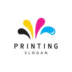 Digital Print Logo Design Template