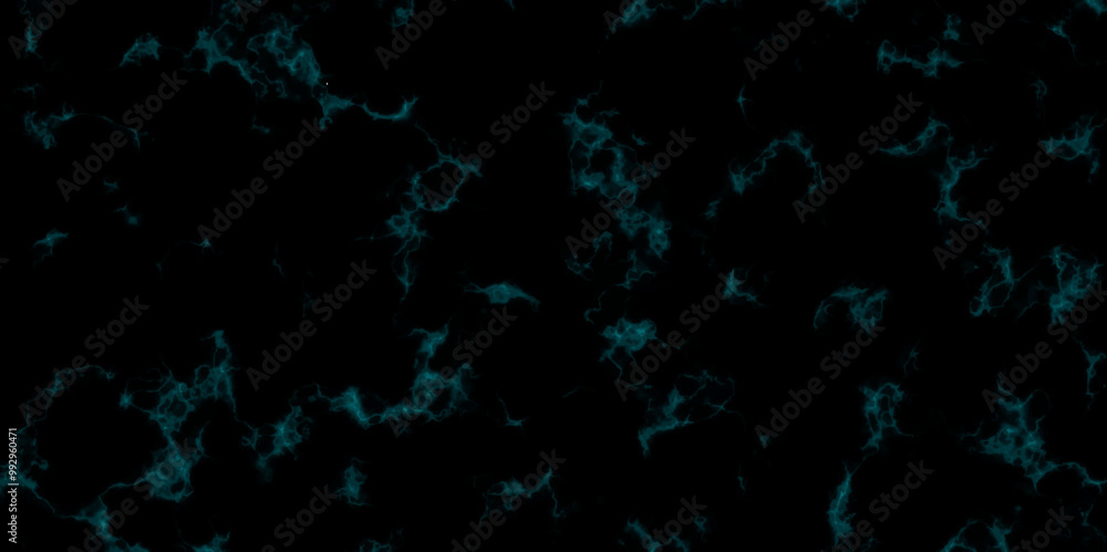 Leinwandbilder Abstract fractal art background motion Fantastic outer view for web design image with place for text Template. space, vector. Blue geometric technological presentation background with copy space.	