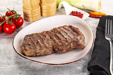 Rib eye steak grilled beef