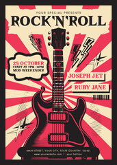 Rock N Roll Flyer
