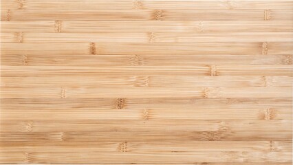 Fototapeta premium A wooden cutting board featuring a textured bamboo pattern, ideal for enhancing kitchen decor and functionality.