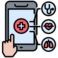 Obraz premium Health App