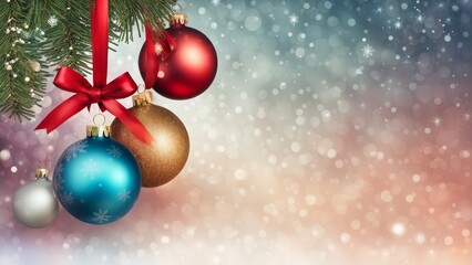 christmas decoration with balls