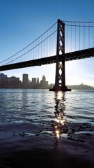 Breathtaking Scenic Views Ocean Bridges City