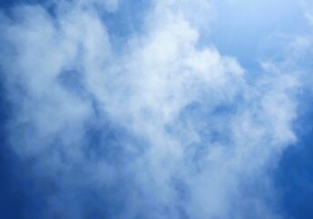 Serene Sky with Clouds Photo 