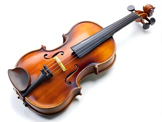Fototapeta premium Violin isolated on white