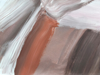 Brown abstract modern artwork. Contemporary art