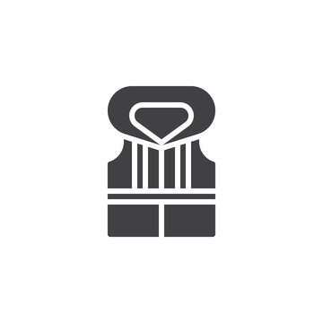 recommend clip art: Life jacket vector icon