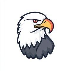 Obraz premium Bald Eagle Head.