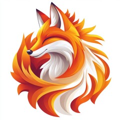 Fototapeta premium Fox Illustration.