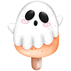Halloween Ghost Ice Cream