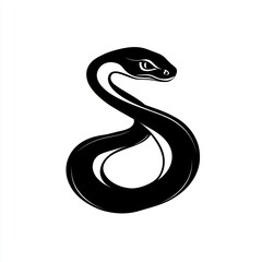 Fototapeta premium Snake Silhouette.