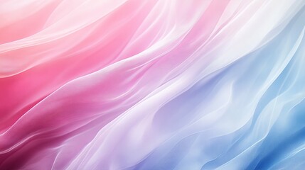 Soft, Flowing Fabric in Gradual Pastel Colors