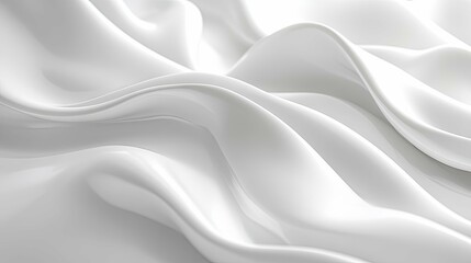 Abstract White Draped Fabric Texture