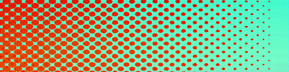 Red dot pattern panorama design background with blank space for Your text or image, usable for social media, story, banner, poster, Ads, events, party, celebration, and various design works