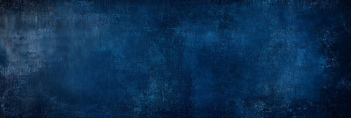 Obraz premium dark blue grungy distressed canvas bacground