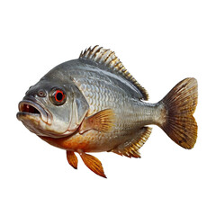 Fototapeta premium fish with transparent background PNG and JPEG image 
