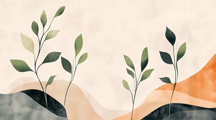 Vibrant Green Foliage Closeup with Textured Leaves in Natural Light and Detailed Vein-generative ai