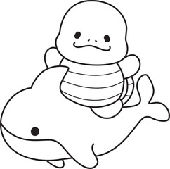 Free printable cute turtle for kindergarten.
Preschool outline printable education turtle animal.