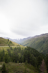 Fototapeta premium Timmelsjoch Passstraße