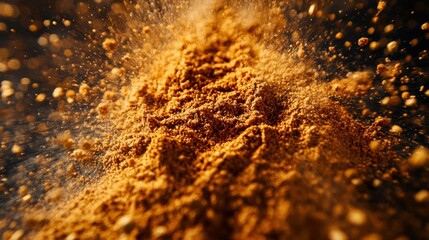 Spices Exploding Outward in Dynamic Burst