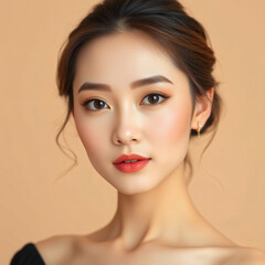 Fototapeta premium portrait of a woman