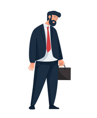 Businessman Stress and tired