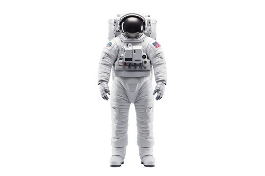 astronaut suit isolated on transparent background