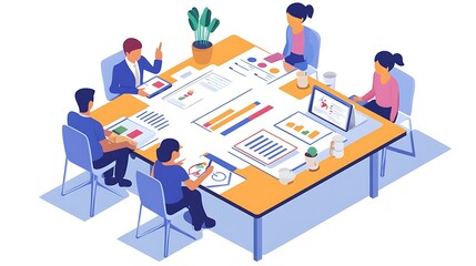 A startup pitch meeting with founders presenting their ideas to potential investors