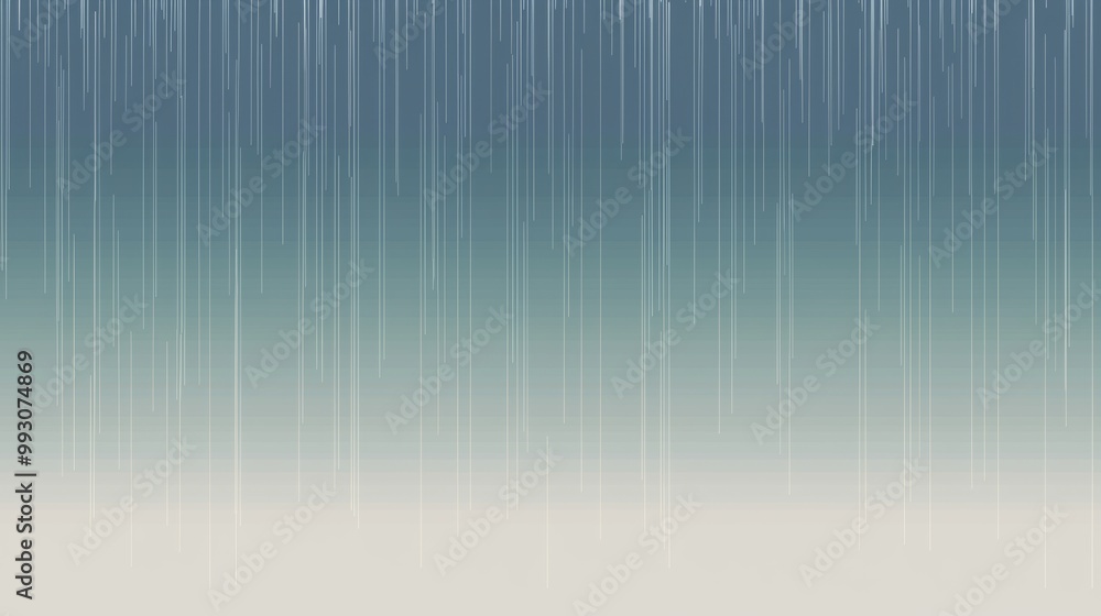 Poster Abstract background with diagonal lines fading from blue at the top to white at the bottom, creating a sense of depth and movement
