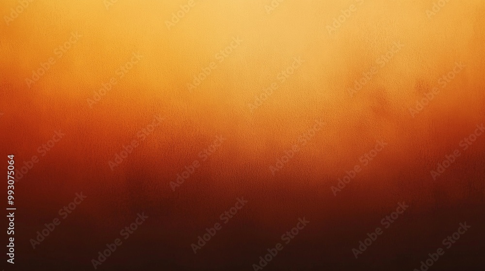 Poster abstract orange background with a textured surface, featuring a gradient fading from dark to light a