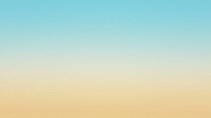 Obraz premium Gradient color scheme blends a serene blue sky seamlessly into warm yellow hues, creating a tranquil and inviting atmosphere
