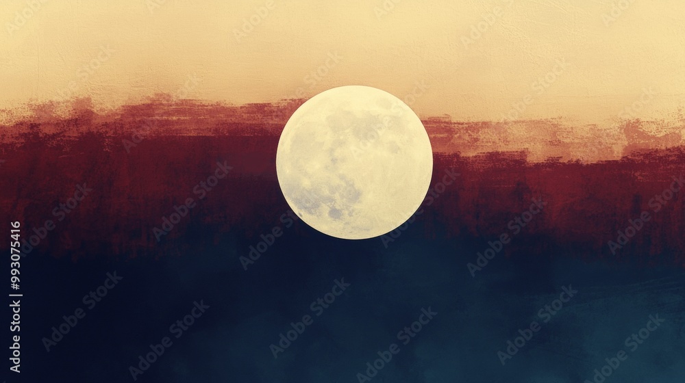 Poster full moon is shining over a dark, textured background, creating a moody and atmospheric scene. perfe