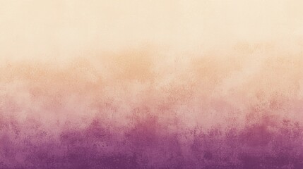Fototapeta premium Abstract painted background featuring a watercolor wash fading from purple and pink to yellow and white. This textured background is perfect for a wide variety of design projects