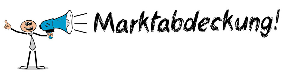 Fototapeta premium Marktabdeckung!