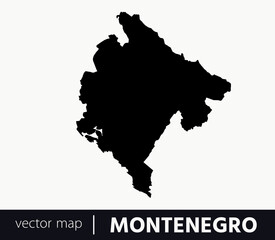 High Detailed Vector Map - Montenegro