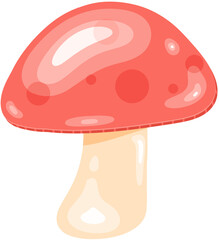 illustration of a mushroom