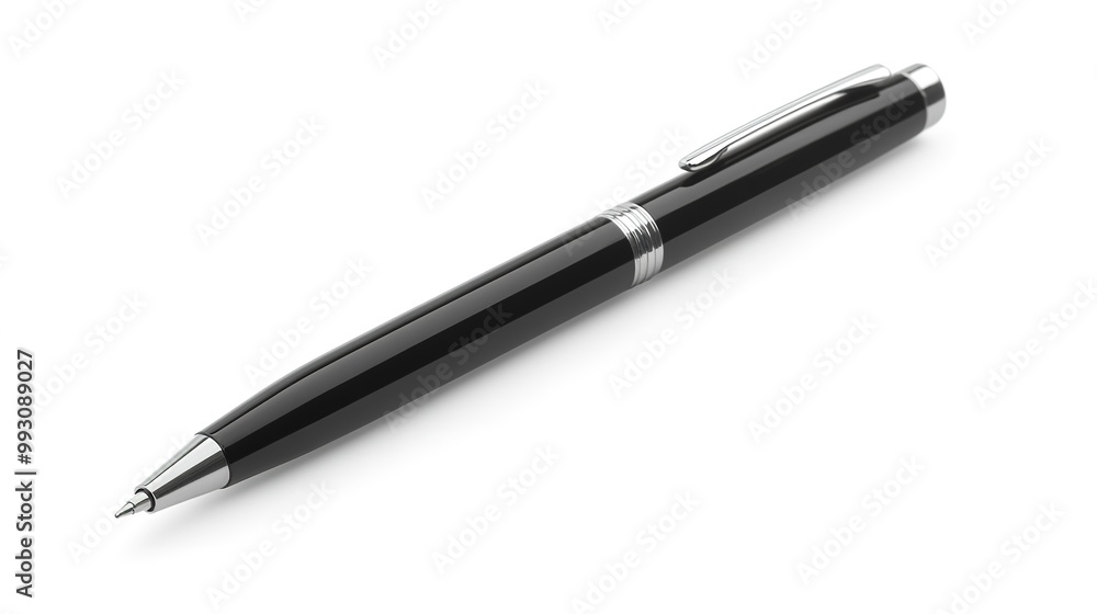 Poster pen isolated on white background 