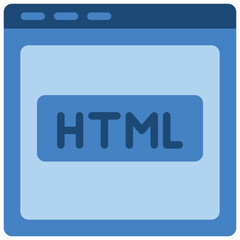 Html Icon Design Vector